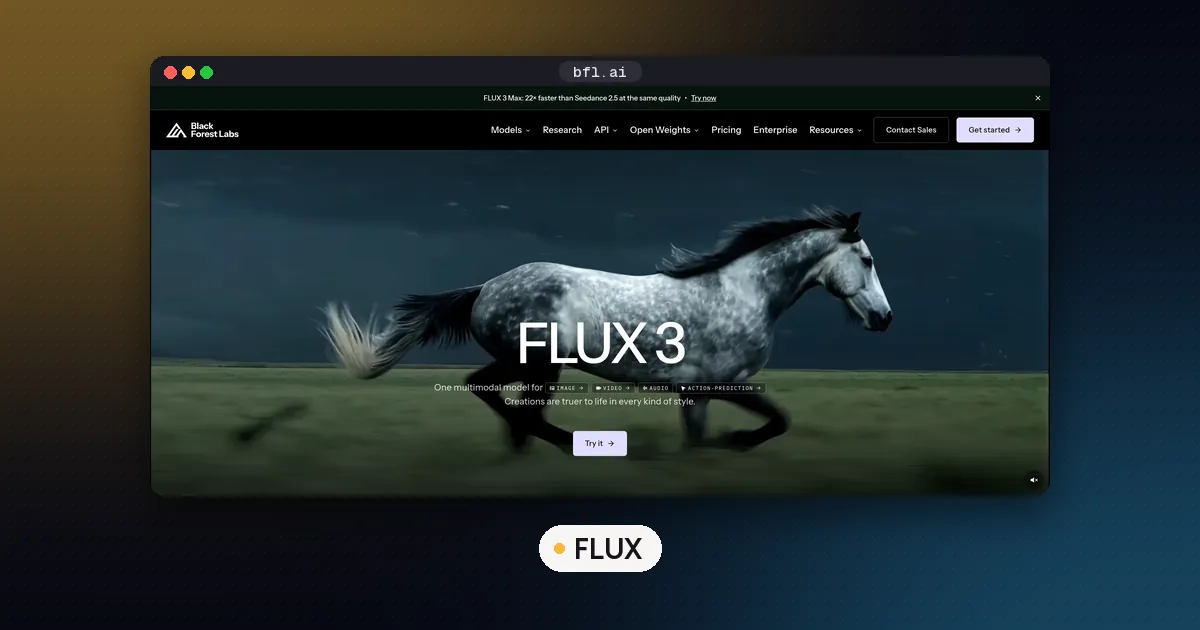 Screenshots of FLUX