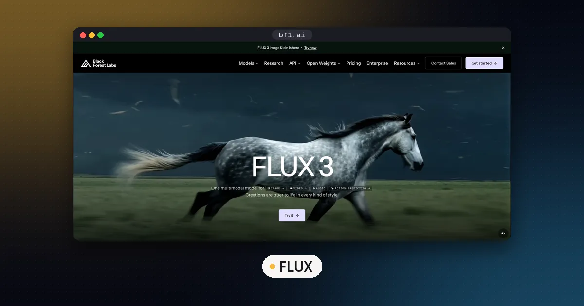Screenshots of FLUX